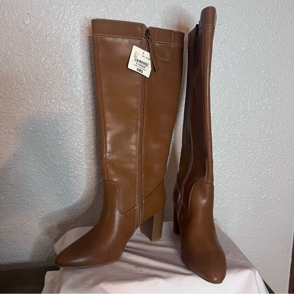 A.N.A. Brown Knee-High Boots